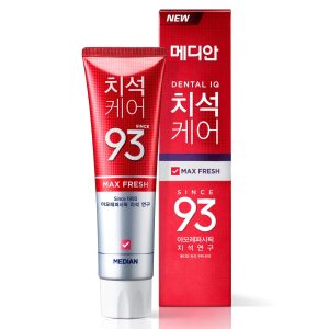 Kem đánh răng Median Gum Science Toothpaste Strong Mint (màu đỏ)